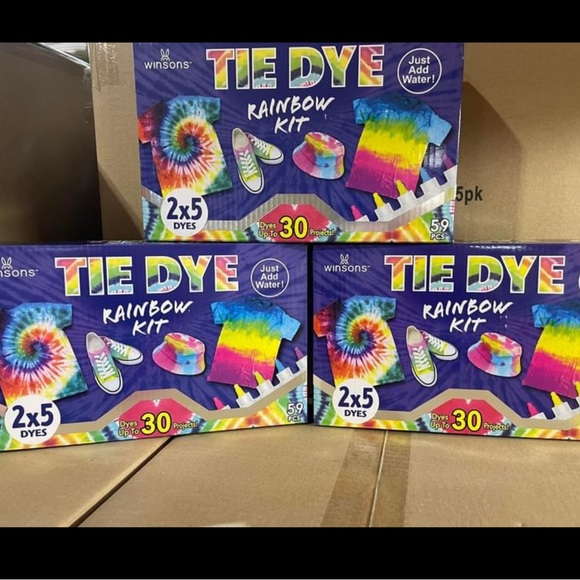 Tie Dye Kits Pack of 3 - BNIB - Picture 1 of 8